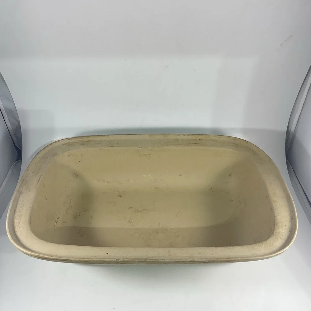 The Pampered Chef Family Heritage Collection Large Roasting Pan 17 x 11 x 4 USA